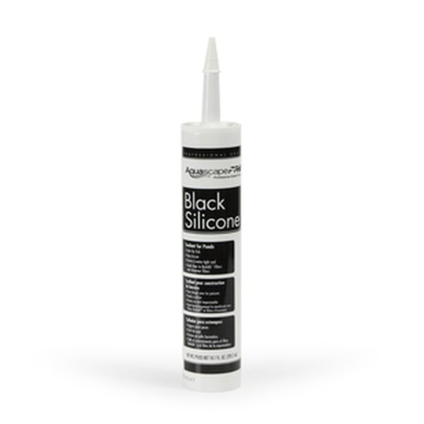 black silicone sealant